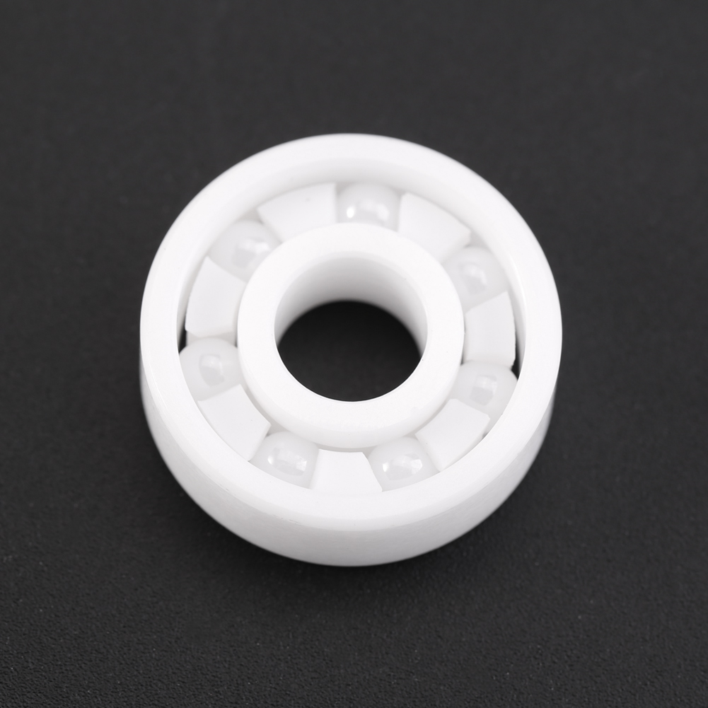 1 Weißes Miniaturkugellager Aus Zro2-keramik (608) Für Fingertip-spinner (8 X 22 X 7 Mm)