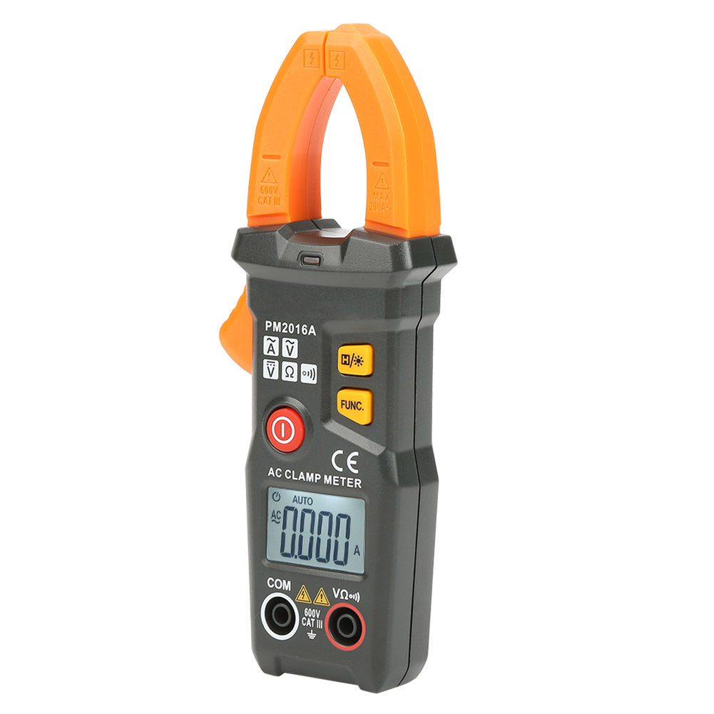 Peakmeter Pm2016a Digitales Zangenmultimeter Mit 6000 Messwerten, Ac-volt, Ampere, Ohm, Hz-messgerät