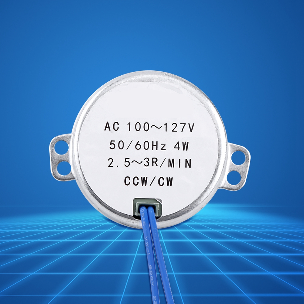 1 Stück Wechselstrom-synchronmotor 100–127 V 4 W 50/60 Hz, Gegen Den Uhrzeigersinn/im Uhrzeigersinn, Getriebemotor