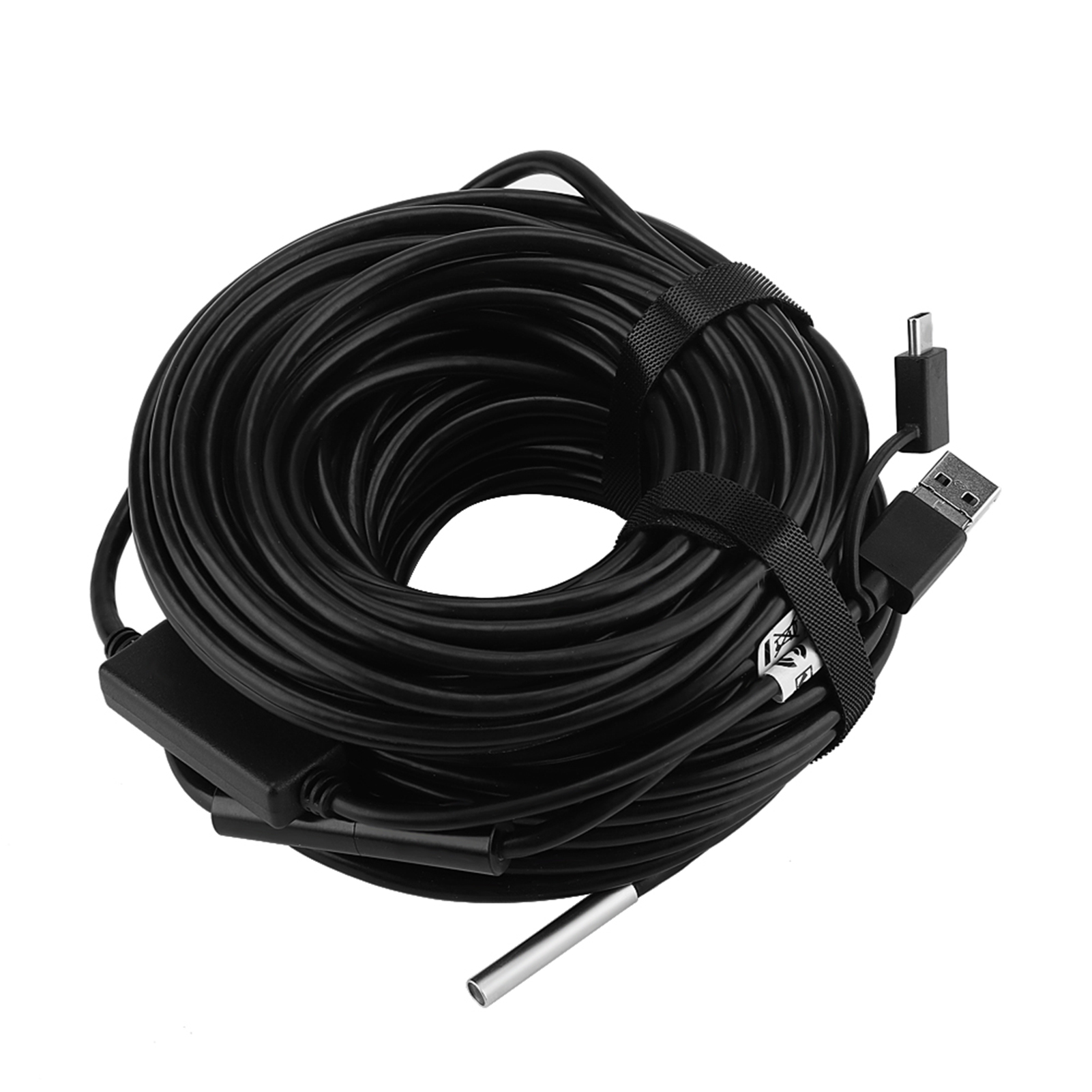 1 Stück 20 M 5,5 Mm Usb-endoskop Mit Wasserdichter 720p-kamera Zur Inspektion Von Rohren Und Fahrzeugen