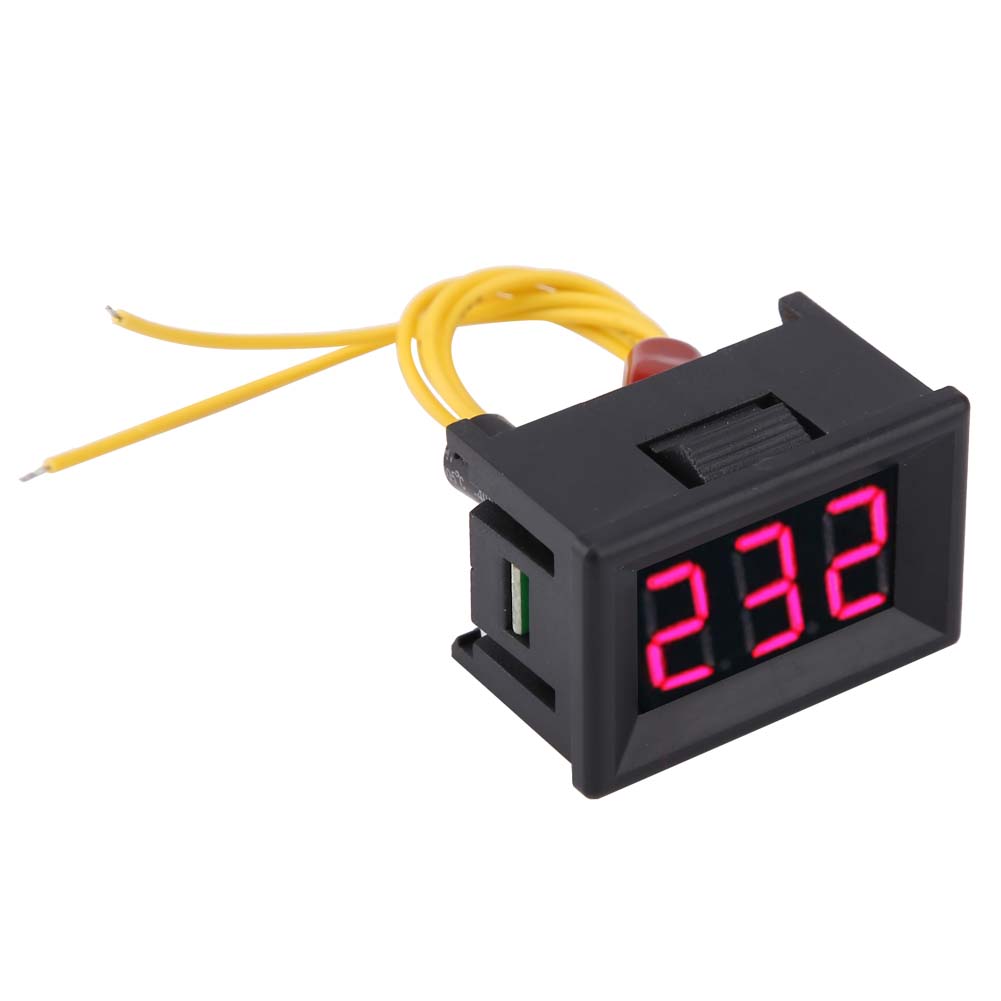 Stück Digitales 0,36-zoll-led-voltmeter, Wechselspannungsmesser-panel 70–380 V