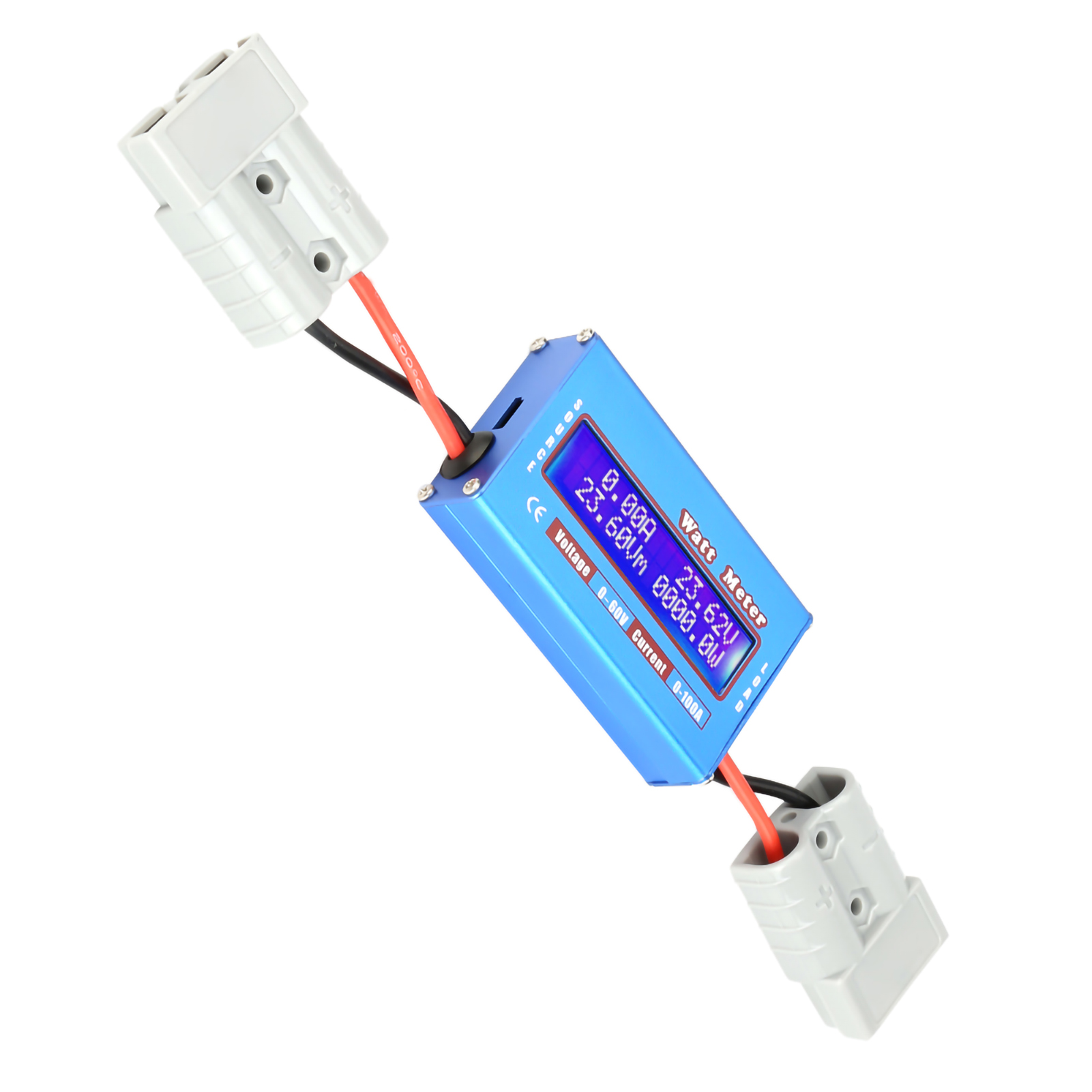 Hochpräzises Gleichstrommessgerät (0–100 A, 0–60 V) – Watt-, Volt- Und Amperemeter