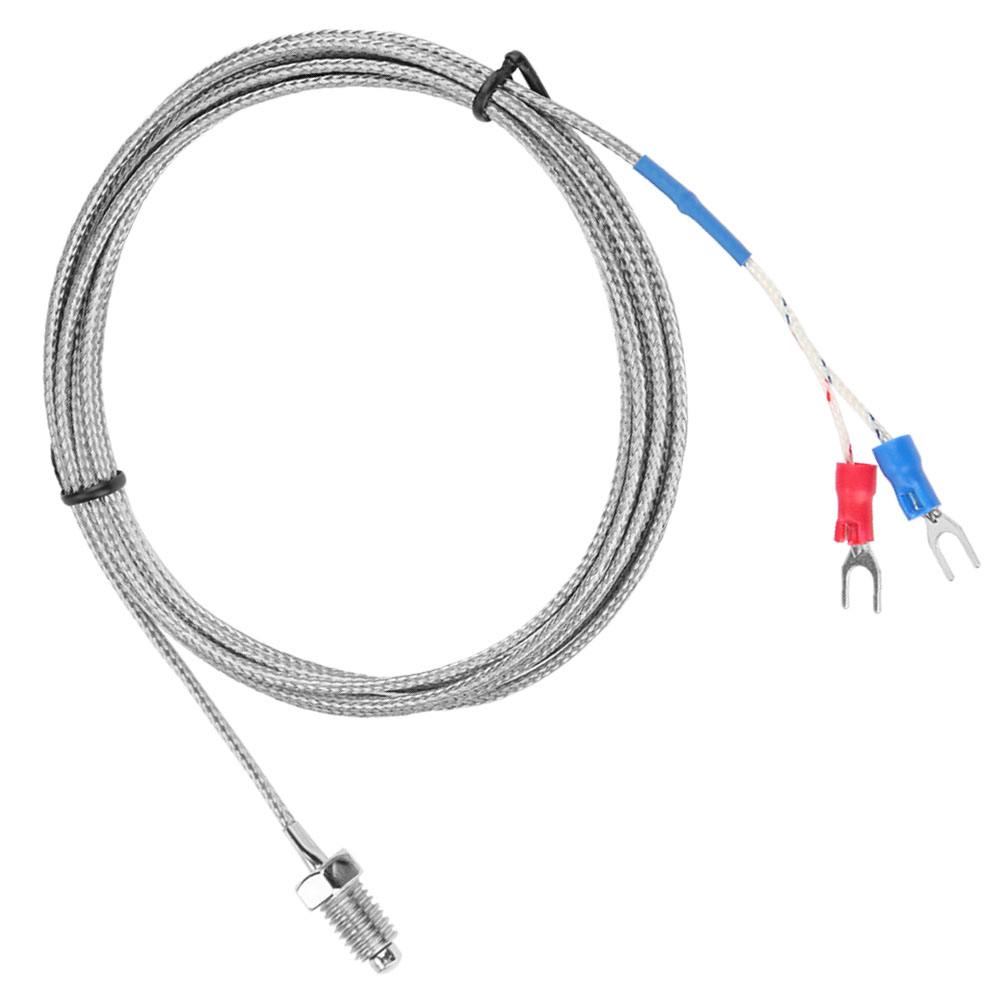 M8-schraubgewindeanschluss, Thermoelement-temperatursensorkabel Typ K, 0-400℃ (2 M)