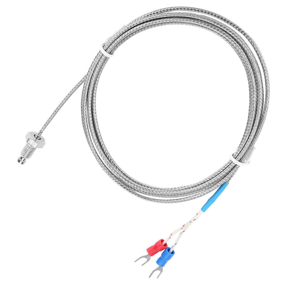 M6-schraube Mit Feingewinde Typ K, Thermoelement-temperatursensorkabel 0-400℃ (2 M)
