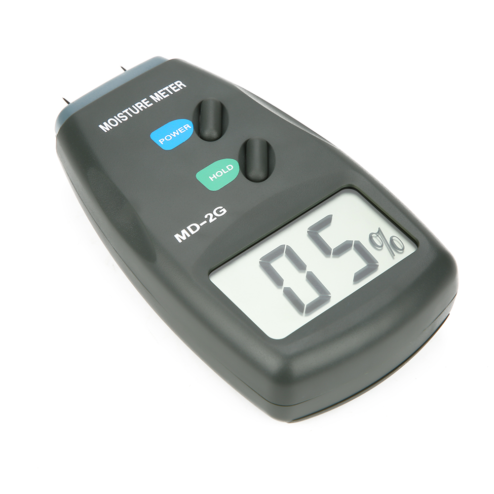 Md-2g Digitales 2-pin-holzfeuchtemessgerät Mit Lcd-display, Holzfeuchtemessgerät, Feuchtigkeitstester