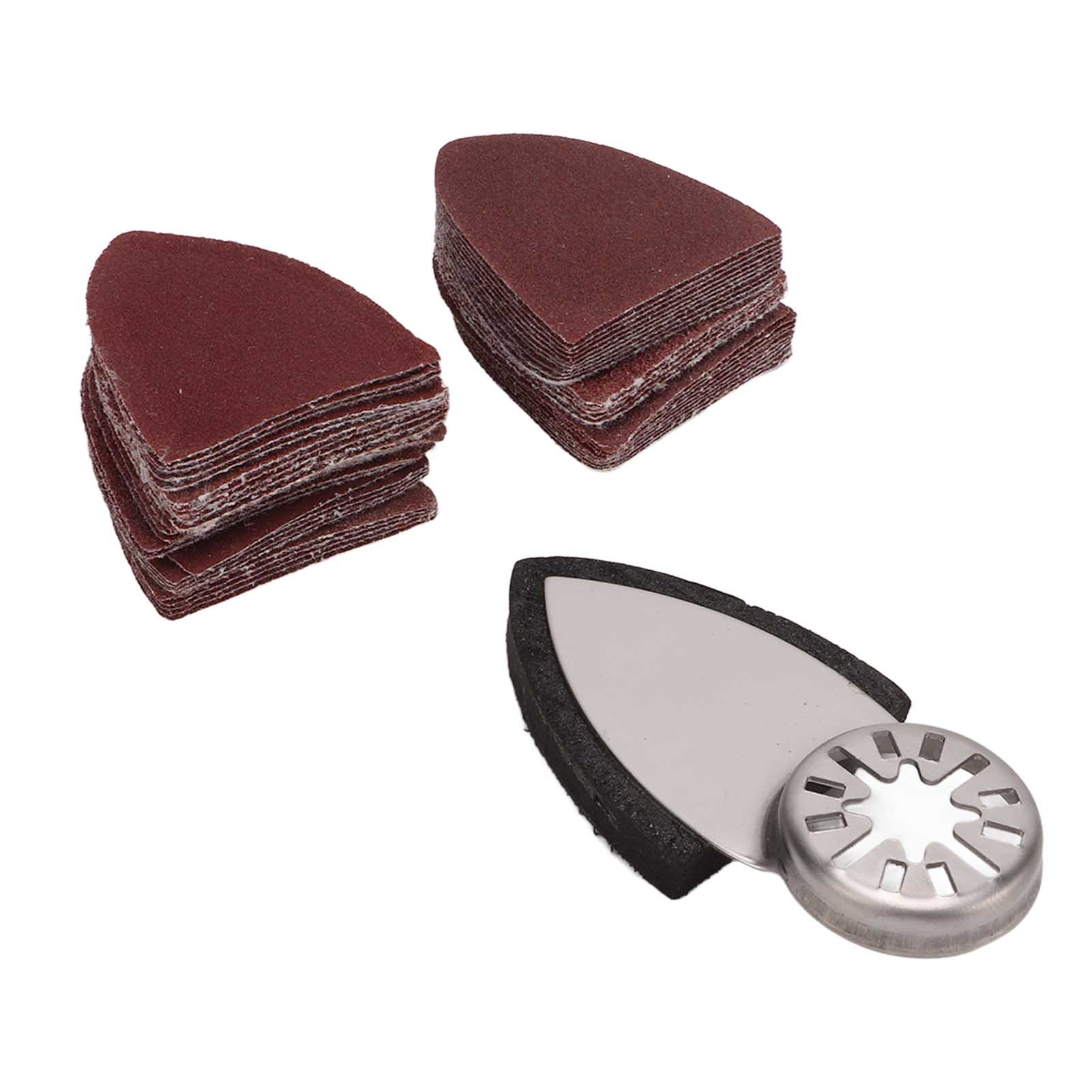 51-teiliges Set Inklusive Oszillierendem Schleifpapier, Schleifscheiben, Schleifpapier-set, Multifunktionswerkzeug Und Dreieckigen Klettverschlüssen