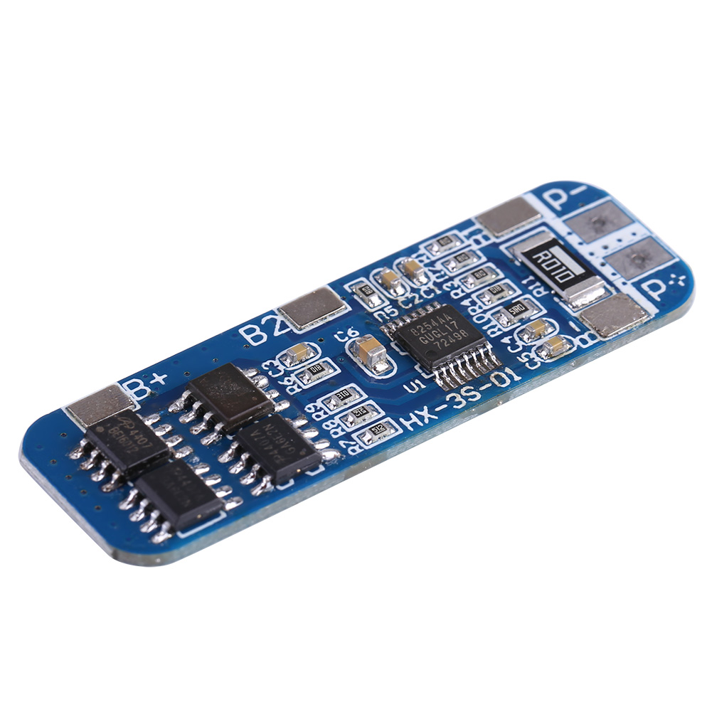 3 Stück 11,1 V, 12 V, 12,6 V Lithium-ionen-akkus, Lithium-18650-akkus, Bms-pcb-schutzplatine (1)