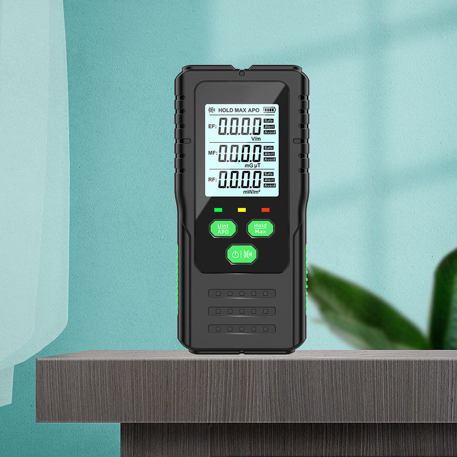 3-in-1-strahlungsdetektor, Handgerät, Ef/mf/hf-messgerät, Tester Für Elektromagnetische Felder Und Hochfrequenzstrahlung