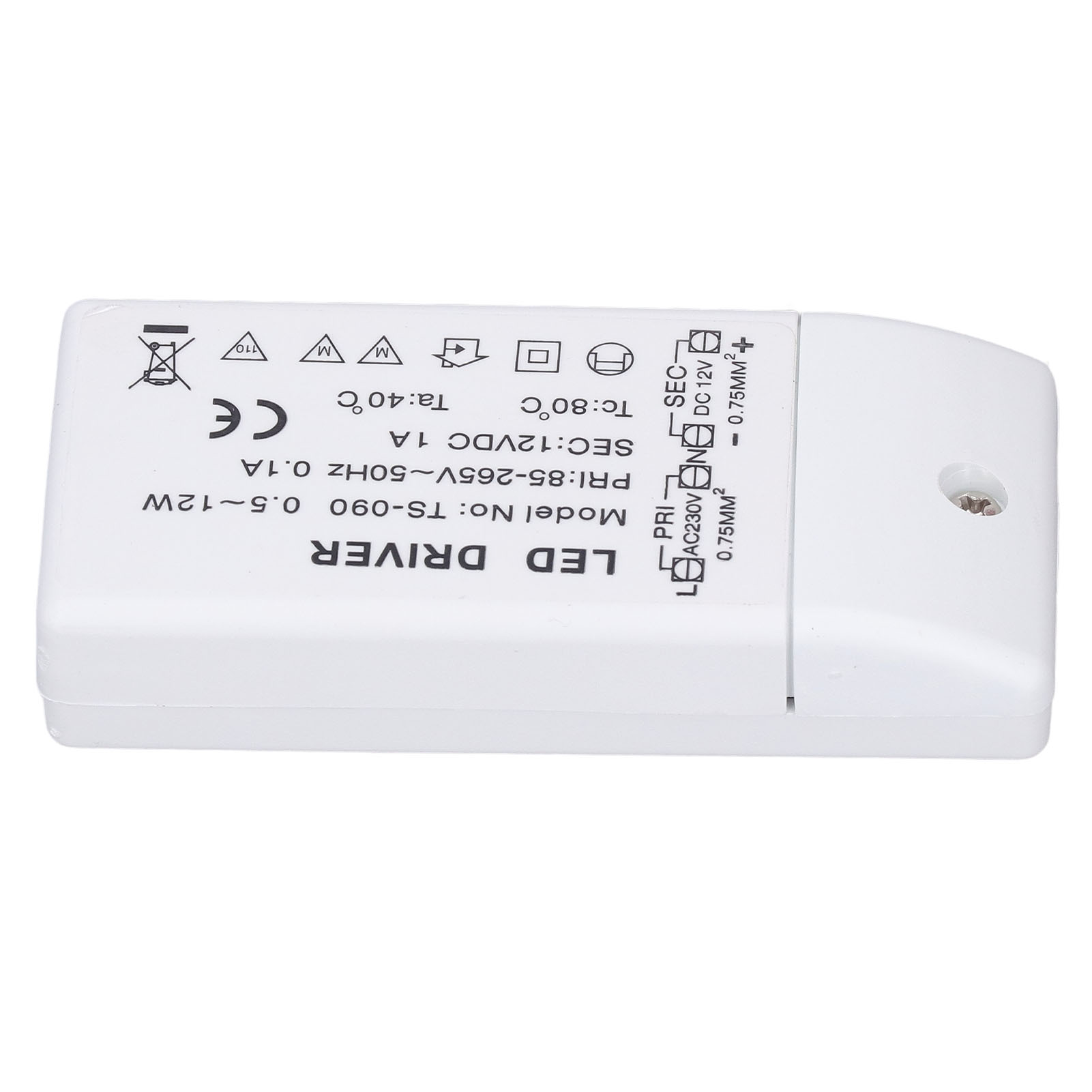 Led-netzteil/treiber, Ip67 Wasserdichter Led-beleuchtungstransformator Für Den Innen- Und Außenbereich, Eingangsspannung 85–265 V