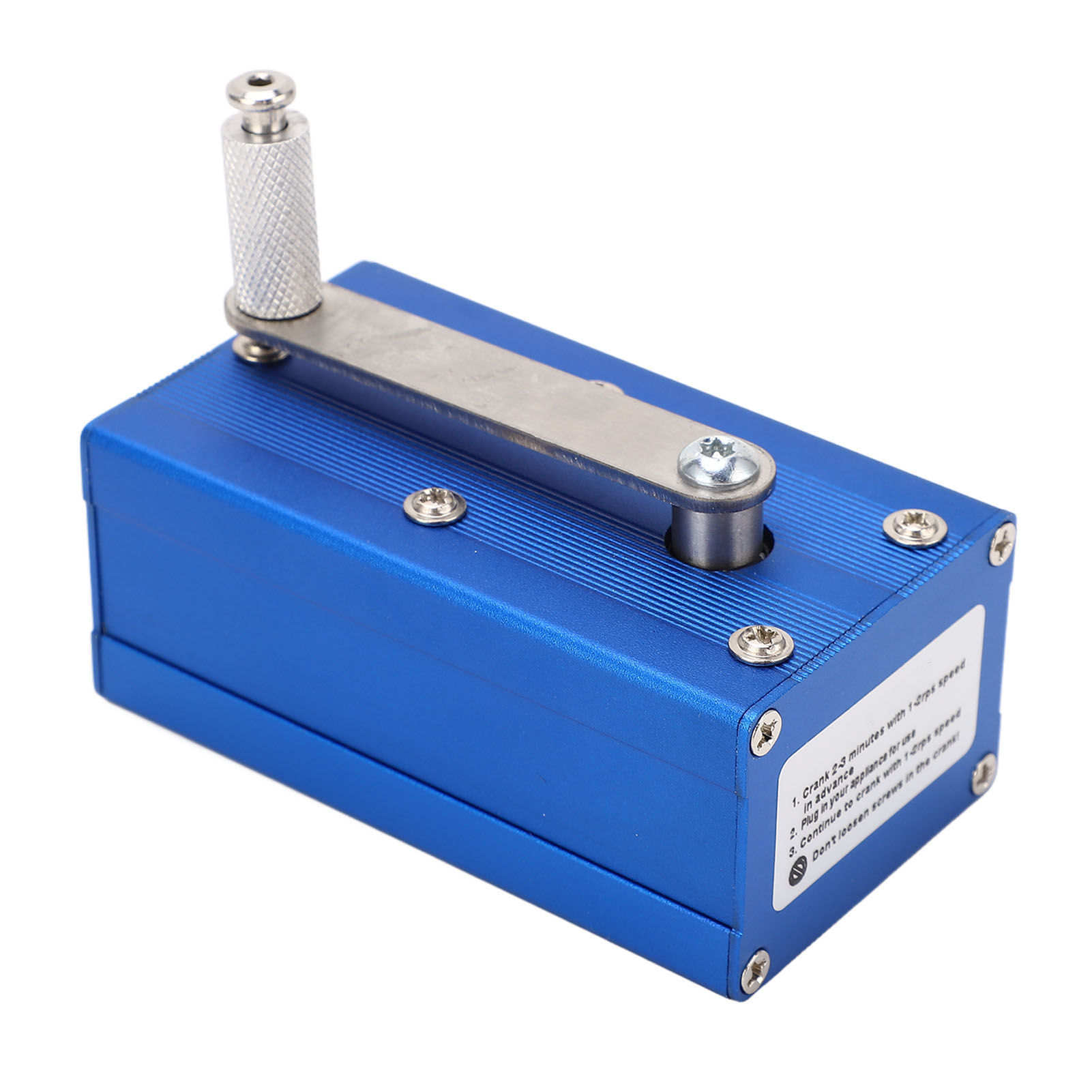 Leistungsstarker Handgenerator, Handy-ladegerät Und Cob-notleuchte