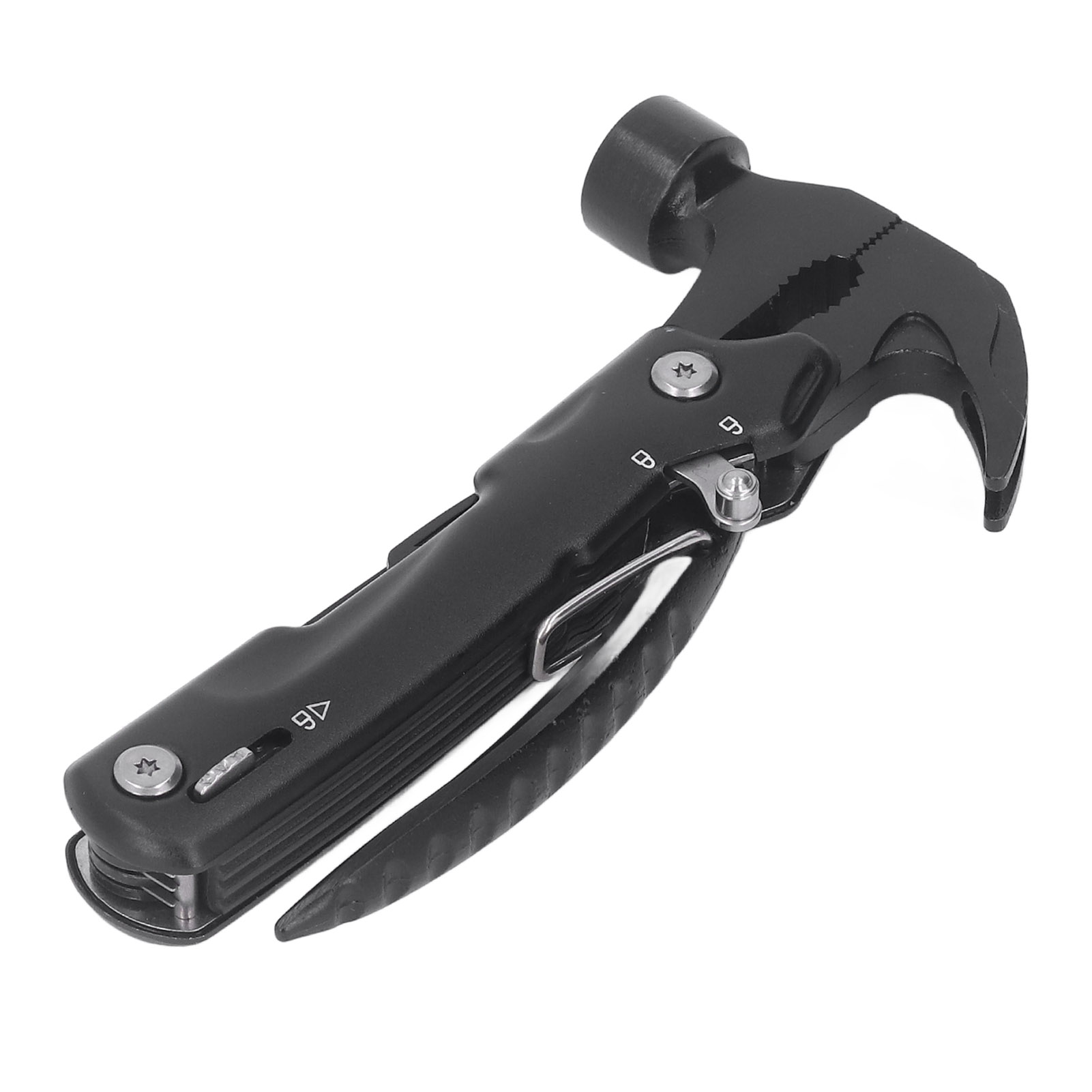 Hammer-multitool 9 In 1 Tragbares Mini-edelstahl-überlebens-camping-ausrüstungs-geschenk