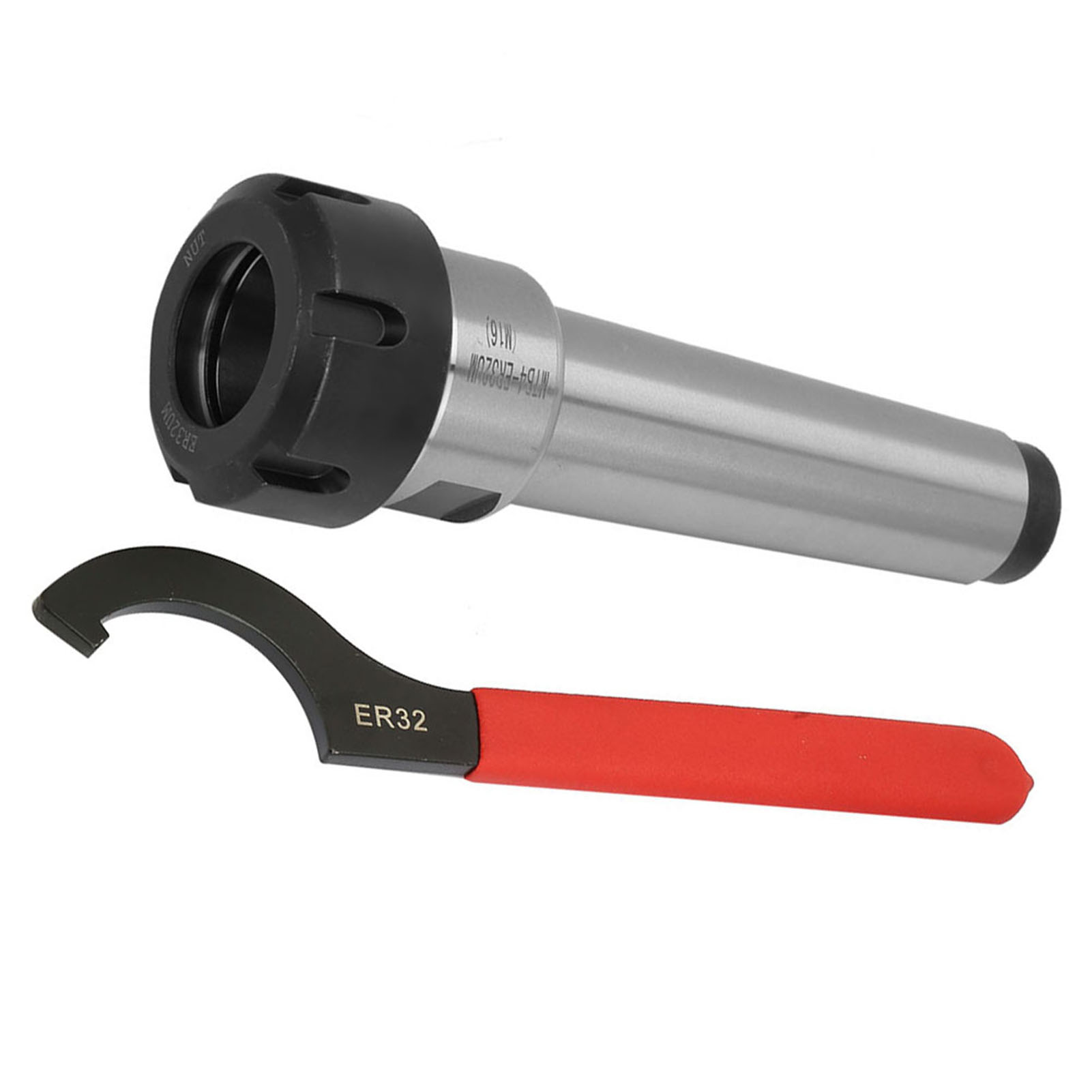 Spannzangenfutter Mt4 Er32 M16 Aus Kohlenstoffstahl Für Cnc-fräs- Und Drehmaschinen Mit Schraubenschlüssel