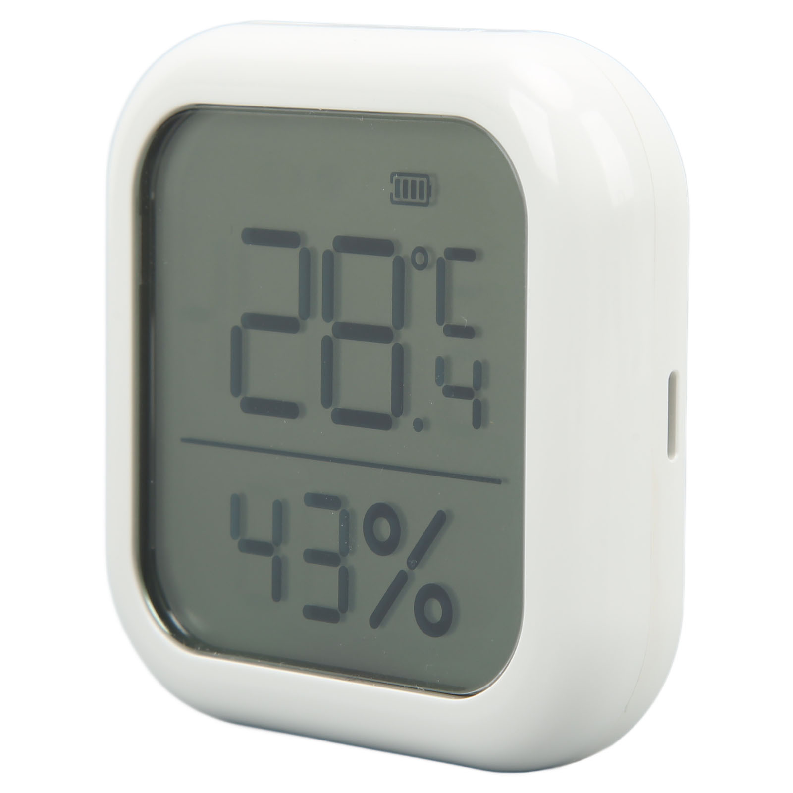 Intelligenter Temperatur- Und Feuchtigkeitssensor, Drahtloses Digitales Thermometer-hygrometer Mit Smartphone-verbindung Über Zigbee