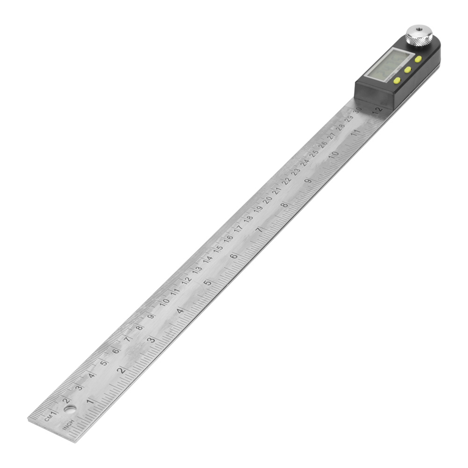 Elektronischer Winkelmesser Aus Edelstahl (0–300 Mm), Digitaler Winkelmesser, Winkelmesser, Gehrungswinkelmesser, Lineal