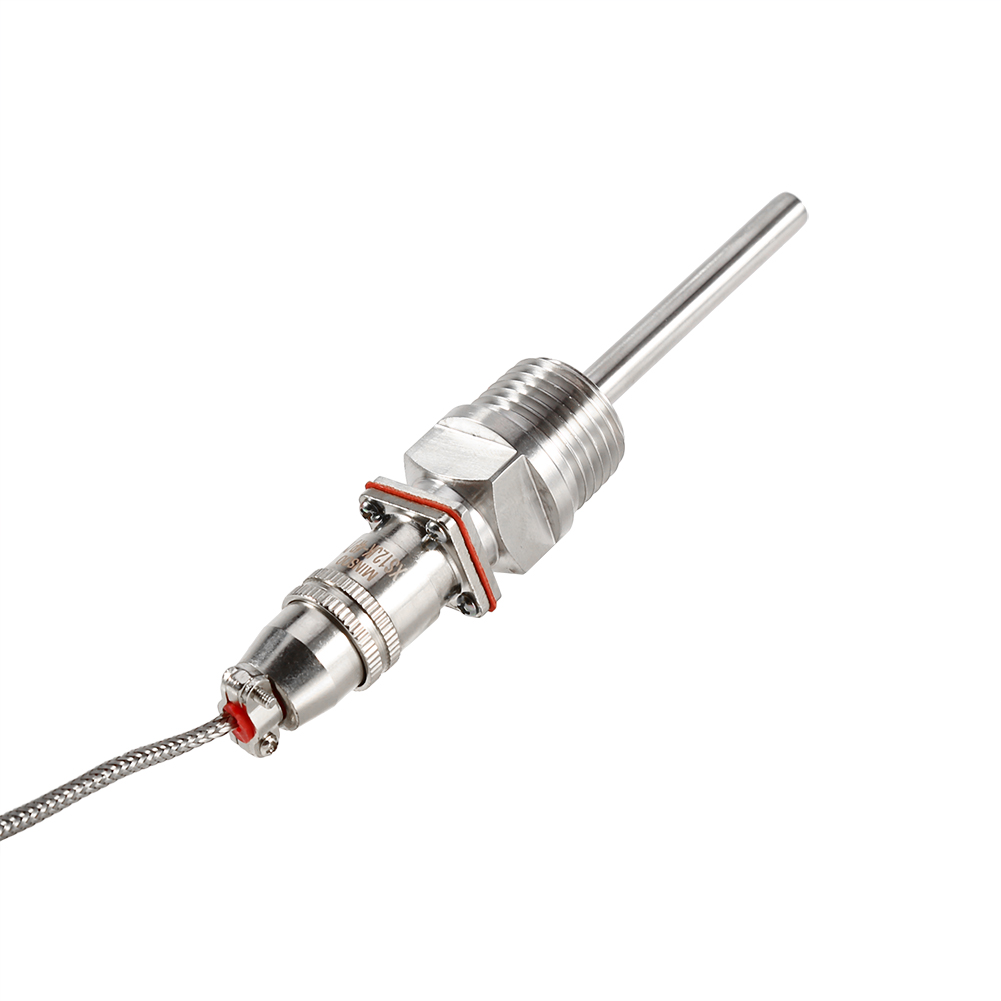 Rtd-temperatursensor Pt100 Mit 1/2"-npt-gewinde Und 2 Meter Kabel