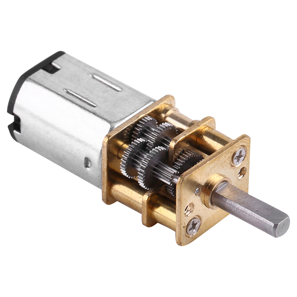 Gleichstrom-6v-getriebemotor Mit Drehzahlbegrenzer Und Vollmetallgetriebe (15 U/min)