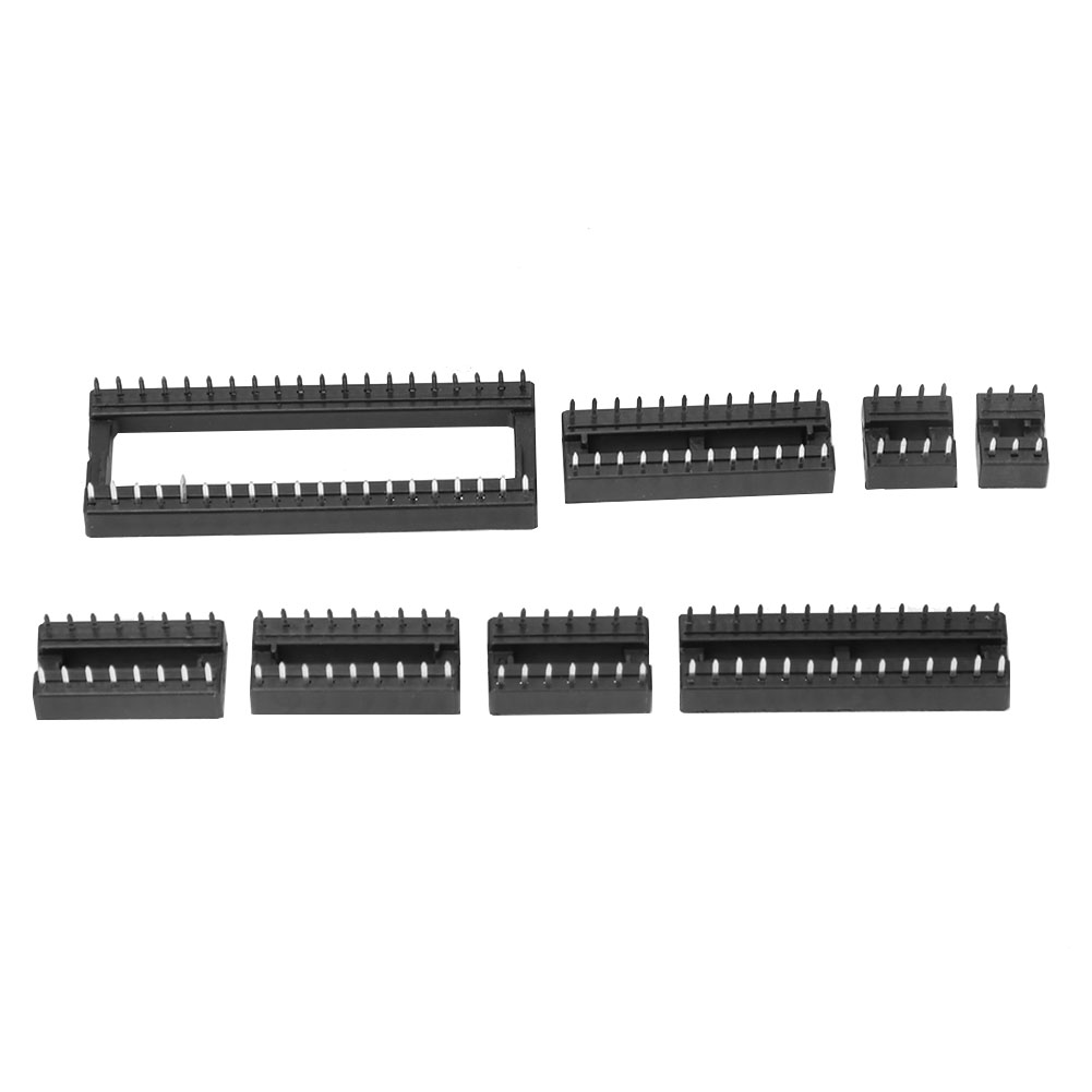 122 Stück 2,54 Mm Ic-pin-adapter Dip-8 6 14 16 18 24 28 40-poliger Elektronischer Bauteilanschluss