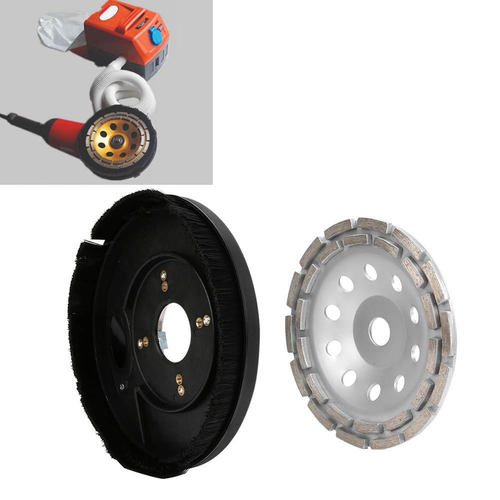 180-mm-staubabsaugung, 180-mm-schleifscheibe, Polierschutz Für Winkelschleifer, Zubehör