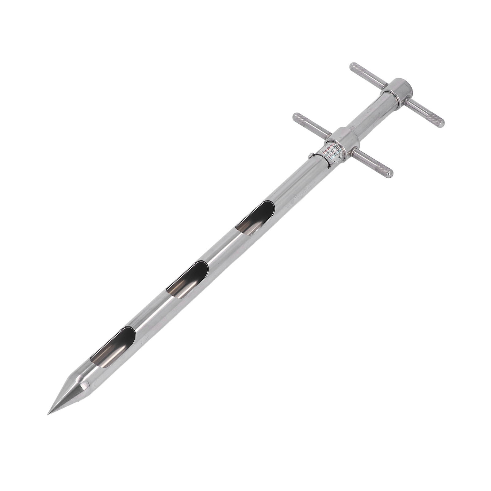 Bodenprobenahmesonde 0,54 M, Edelstahl 304, Drehbarer Griff, Spitze Form, Präzise Skala