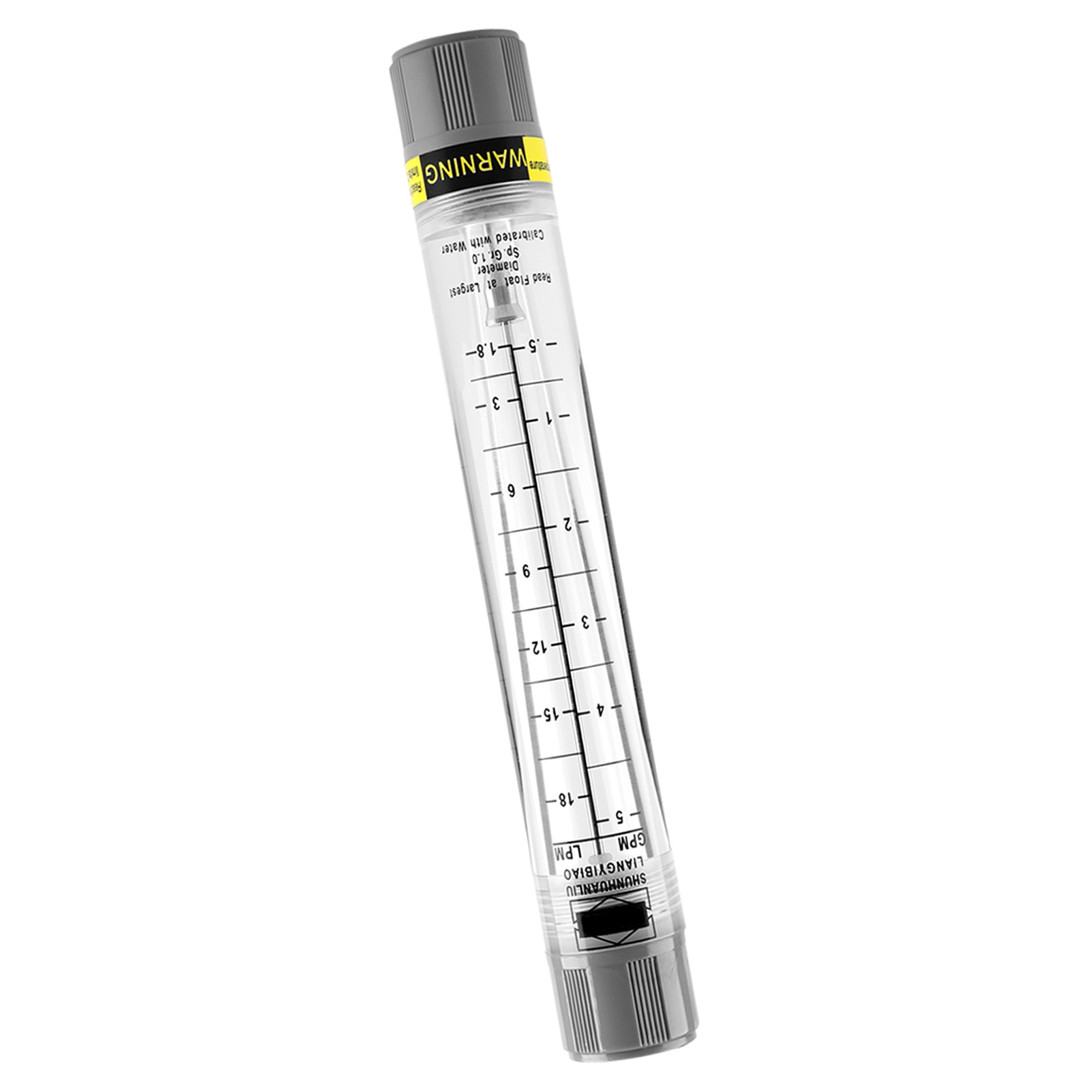 Durchflussmesser Für Flüssigkeitsleitungen, Durchflussbereich 0,5–5 Gpm / 1,8–18 Lpm