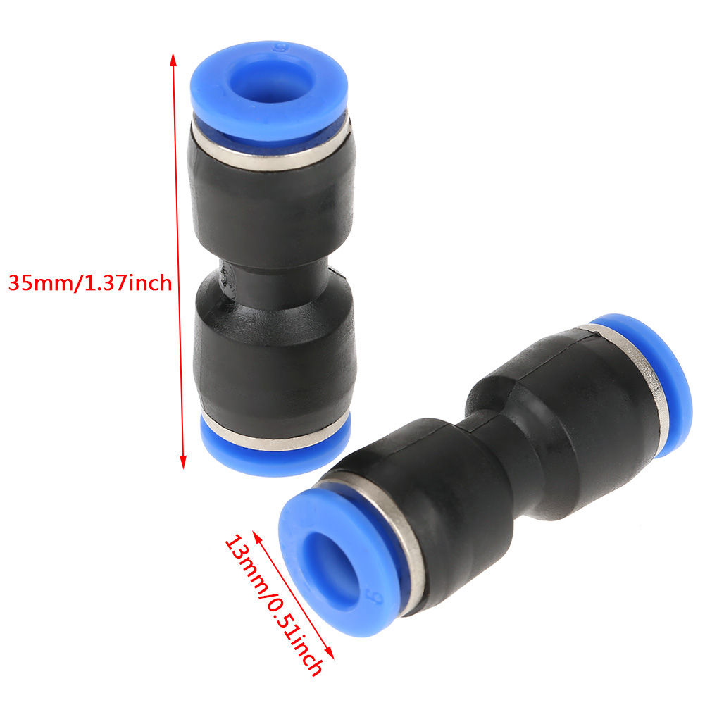 20 Stück 6 Mm Außendurchmesser 1/4'' Druckluftanschlüsse Für Druckluftleitungen