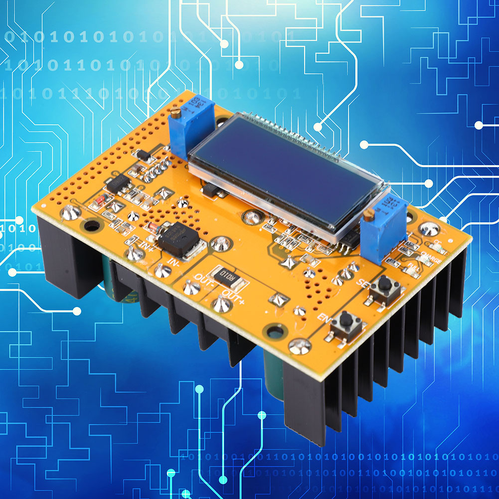 Installationswandler (dc/dc) Mit Einstellbarer Strom- Und Spannungsregelung Und Dualem Lcd-display – Elektrische Geräte