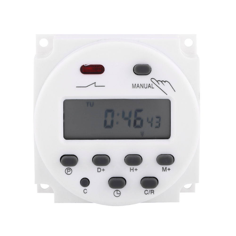 Digitaler Timer, Wöchentlich Programmierbarer Elektronischer Relais-timer (110 Vac)