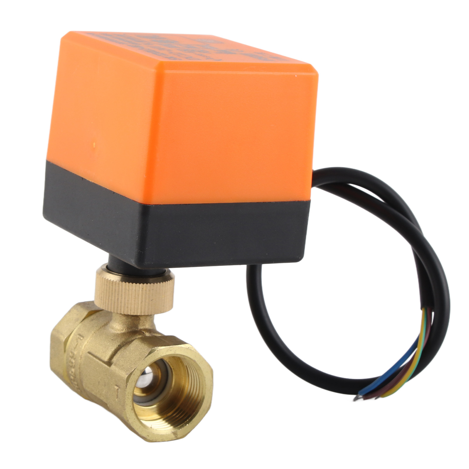 12–24 V Dc G3/4" Dn20 Messing-2-wege-motorkugelhahn Zur Durchflussregelung