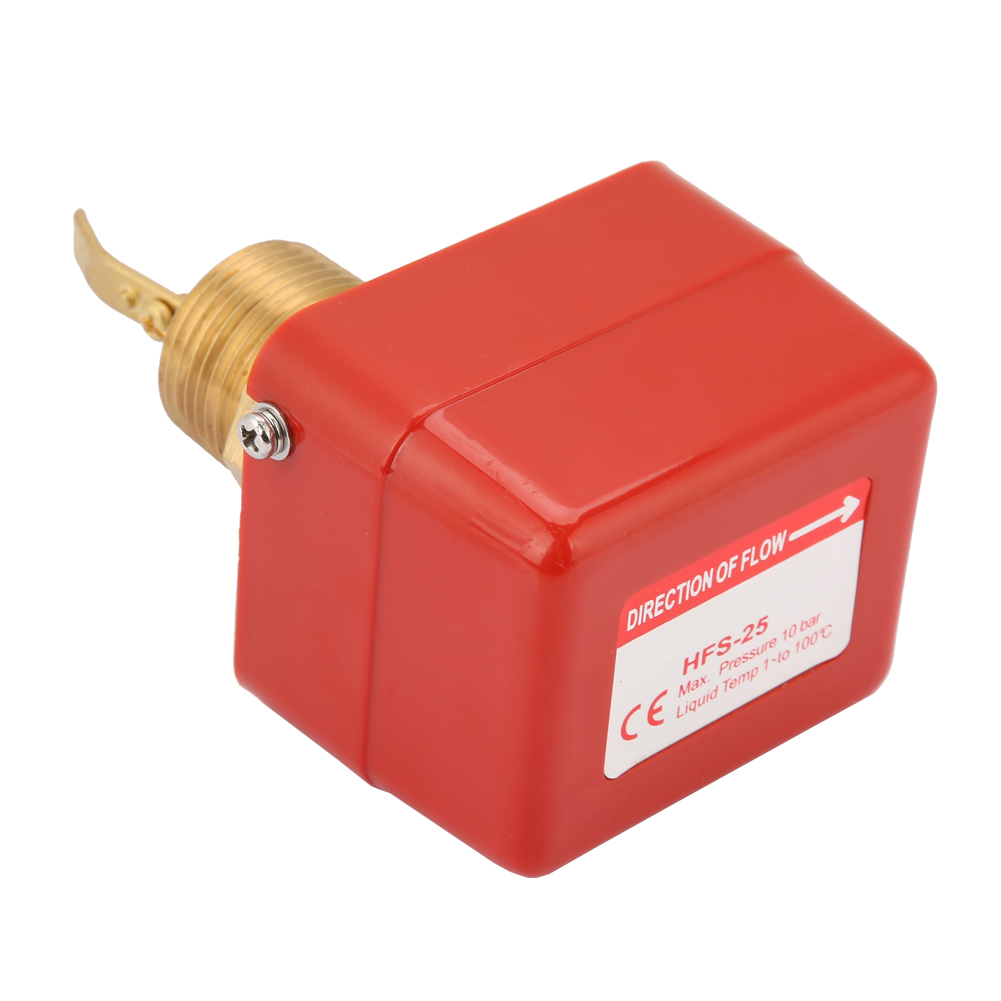 Teilweise Aus Edelstahl Gefertigter Wasserdurchflussschalter, Typ 6-380v, 1"-paddelsteuerung, 1,0 Mpa Spdt-kontakte