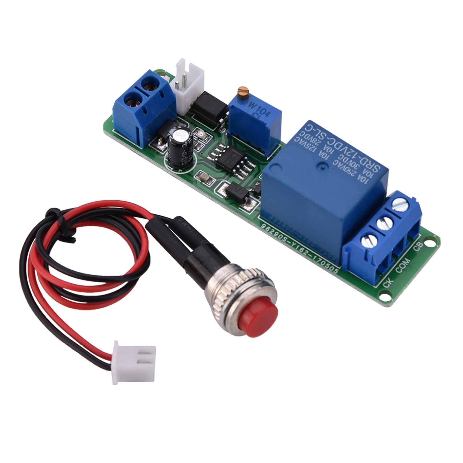 12v Dc Einstellbares Timer-abschaltmodul Mit Zeitrelais, Timer-schalter 1-10 Sekunden