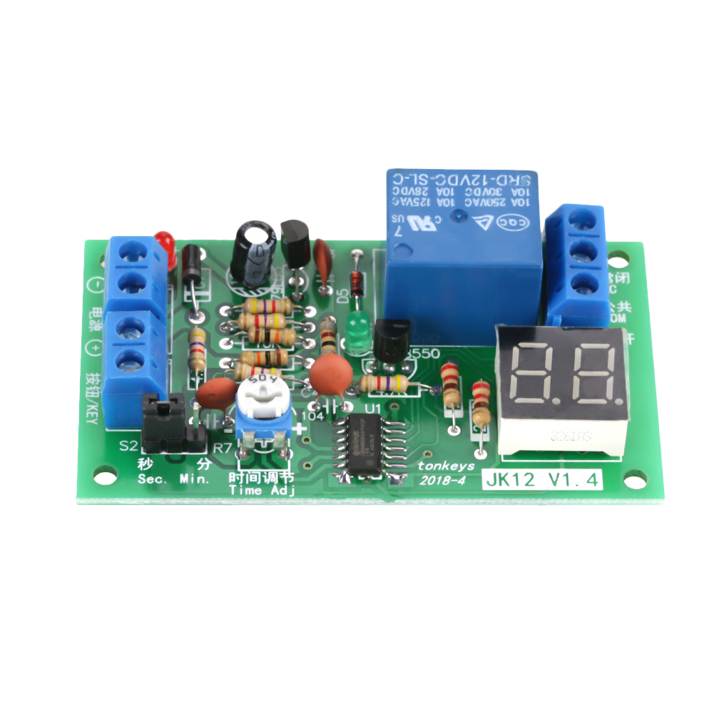 Dc12v Led-anzeige Timer Verzögerungsrelais Schaltermodul