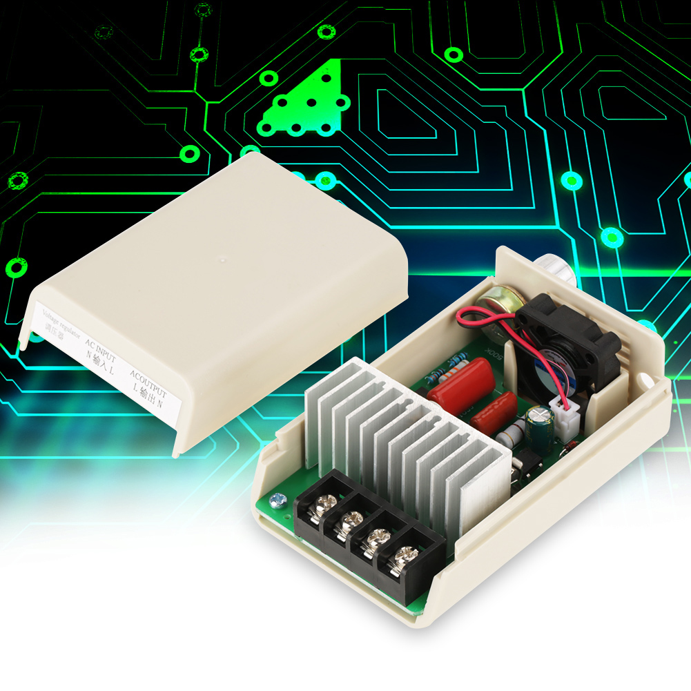 Ac 220v 4000w Scr Thyristor Digitaler Elektronischer Spannungsregler Dimmer