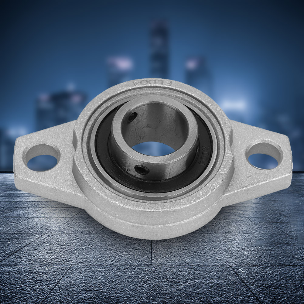 Kfl004 Kleines Zink-aluminium-legierungs-stehlager Mit Flansch Und Rautenförmiger