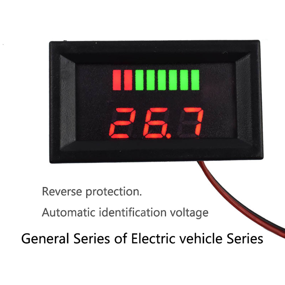 Dc 12v-60v Batteriekapazitätsanzeige, Batteriekapazitäts- Und Spannungsmesser, Lithium-batterie-messgerät