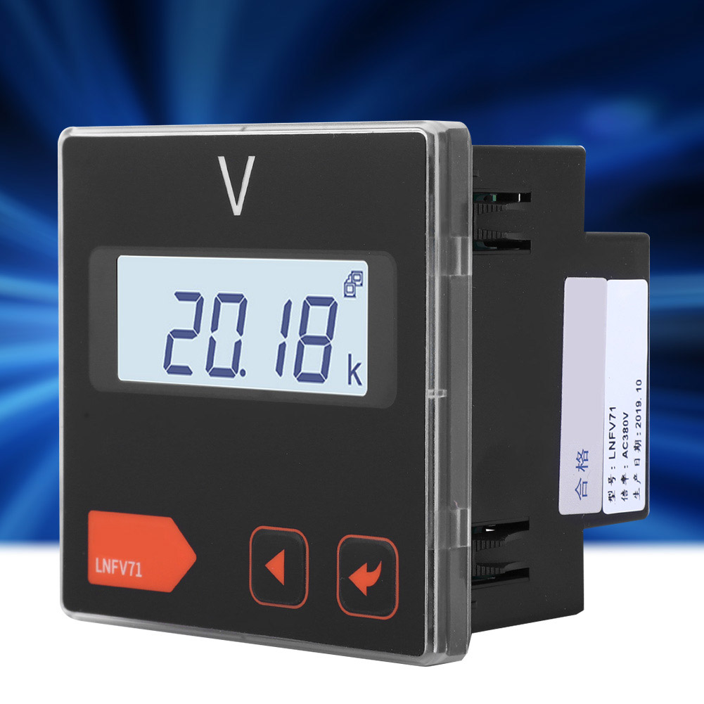 Lnfv71 Intelligentes Digitales Einphasen-voltmeter Mit Lcd-anzeige