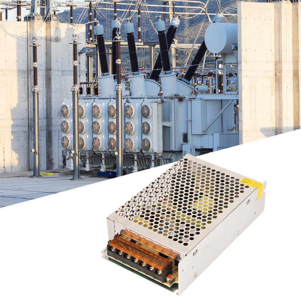 Gleichstrom-netzteilplatine, Led-anzeigeschalter, Netzteil-treiber-adapter-transformator (12v 10a 120w)