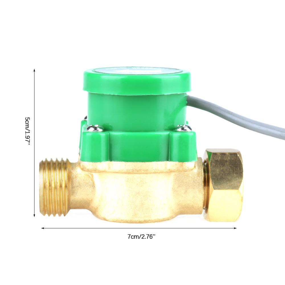 1 Stück Ht-120 Ac220v 0,5a G1/2"-1/2" Gewinde Wasserpumpen-durchflusssensorschalter