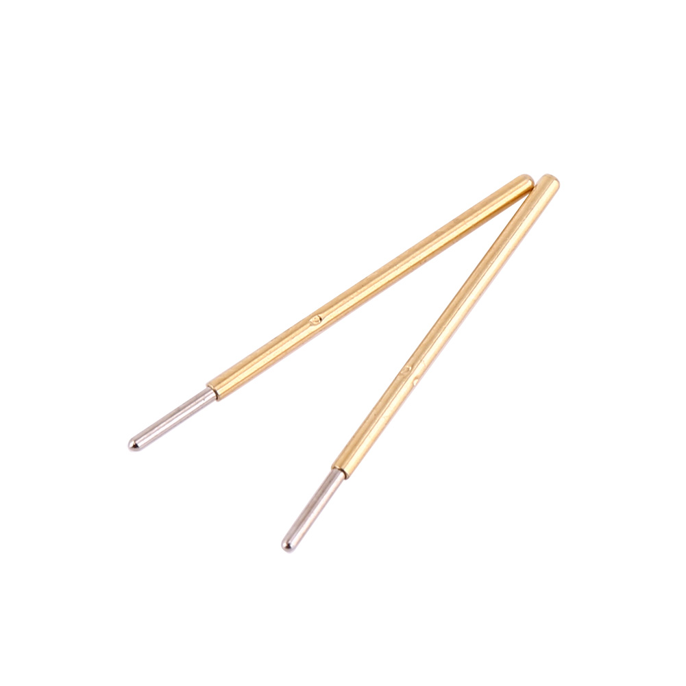 100 Stück P50-j1 Federfühler Mit Rundem Kopf, Durchmesser 0,68 Mm, Länge 16 Mm, Für Leiterplattenprüfung