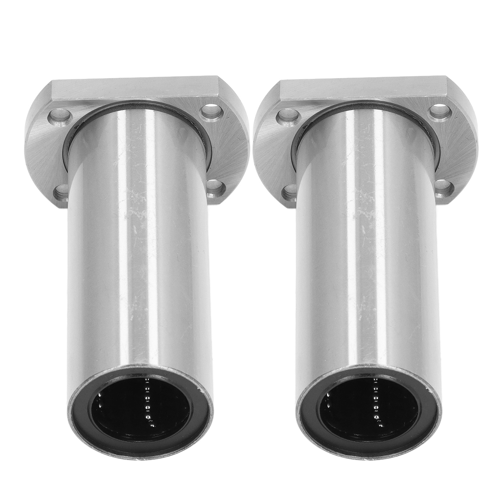 2 Stück Ovale Flansch-linearkugellager Lmh30luu Aus Stahl, Zubehör Für Cnc-bewegung