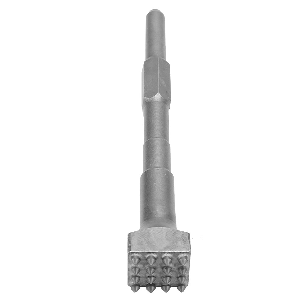 Meißel Aus Aluminiumlegierung Für Elektrische Abbruchhämmer Und Betonhämmer (vierkantkopf, 16 Zähne)