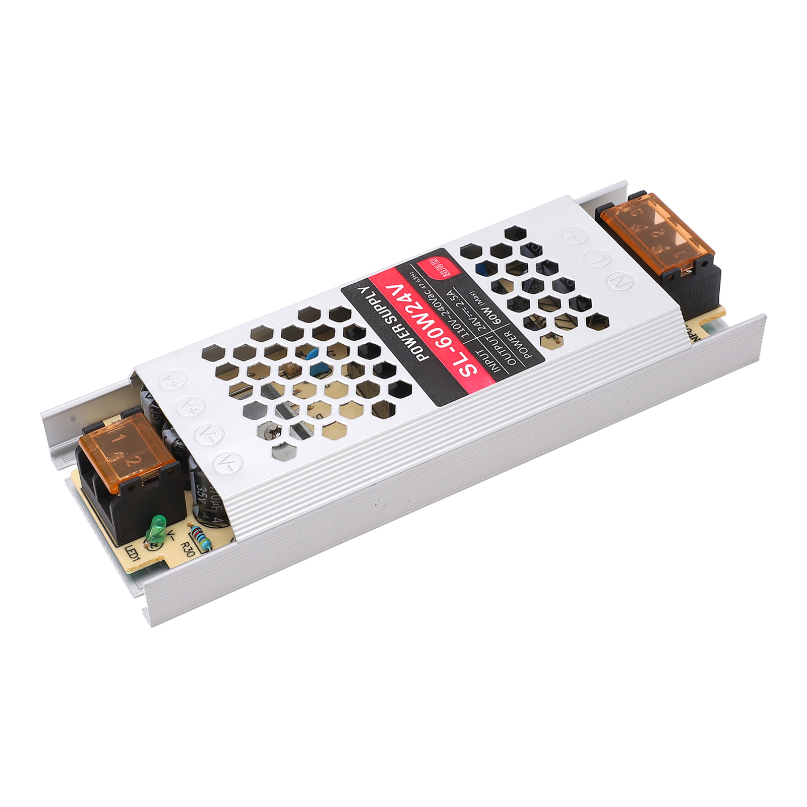 Led-netzteil, Schaltregler, Adapter, Ultradünner Led-streifen, Leuchtkastentransformator, 60 W, 24 V, 2,5 A