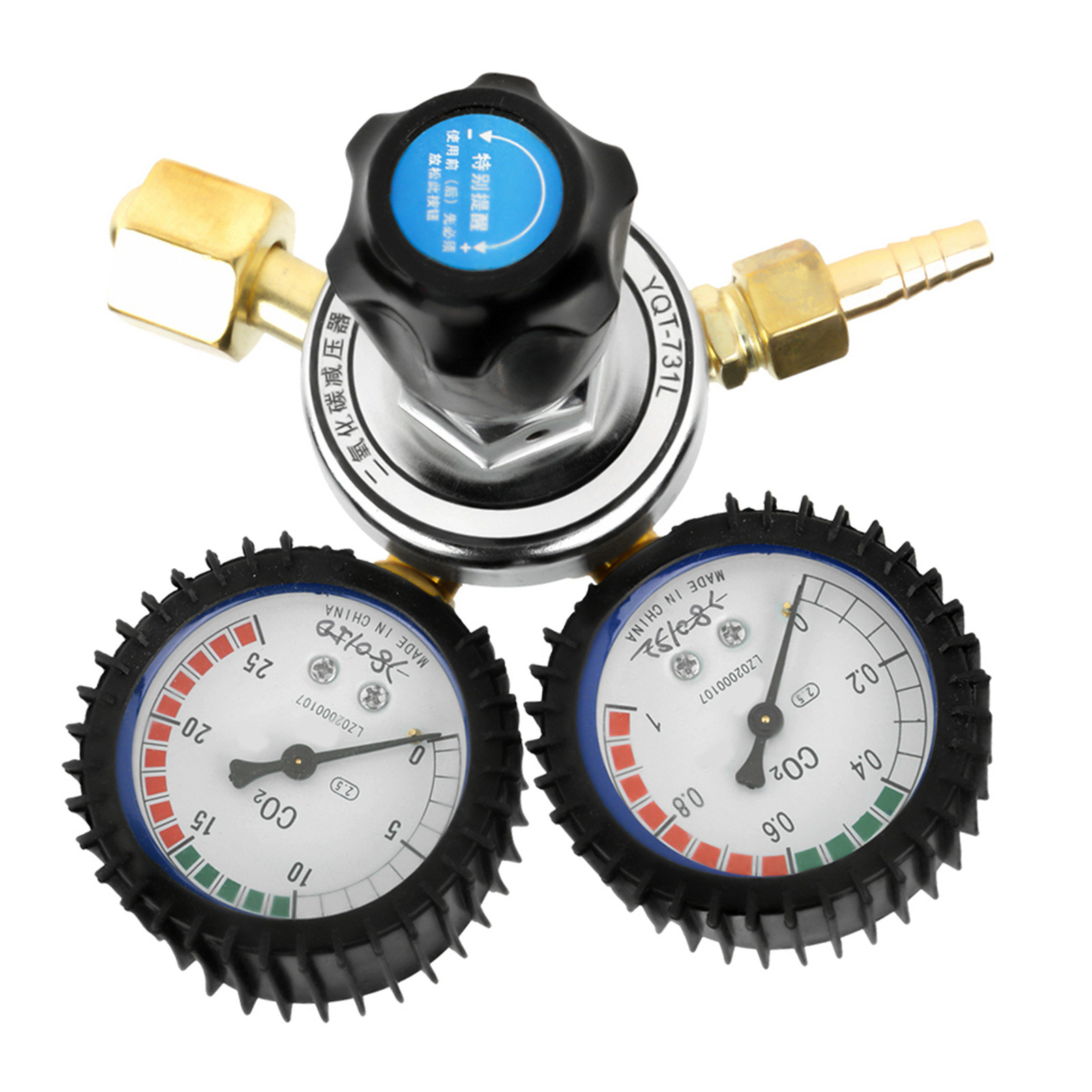 Co2-gasflaschendruckregler, Kohlendioxid-schweißdruckregler G5/8