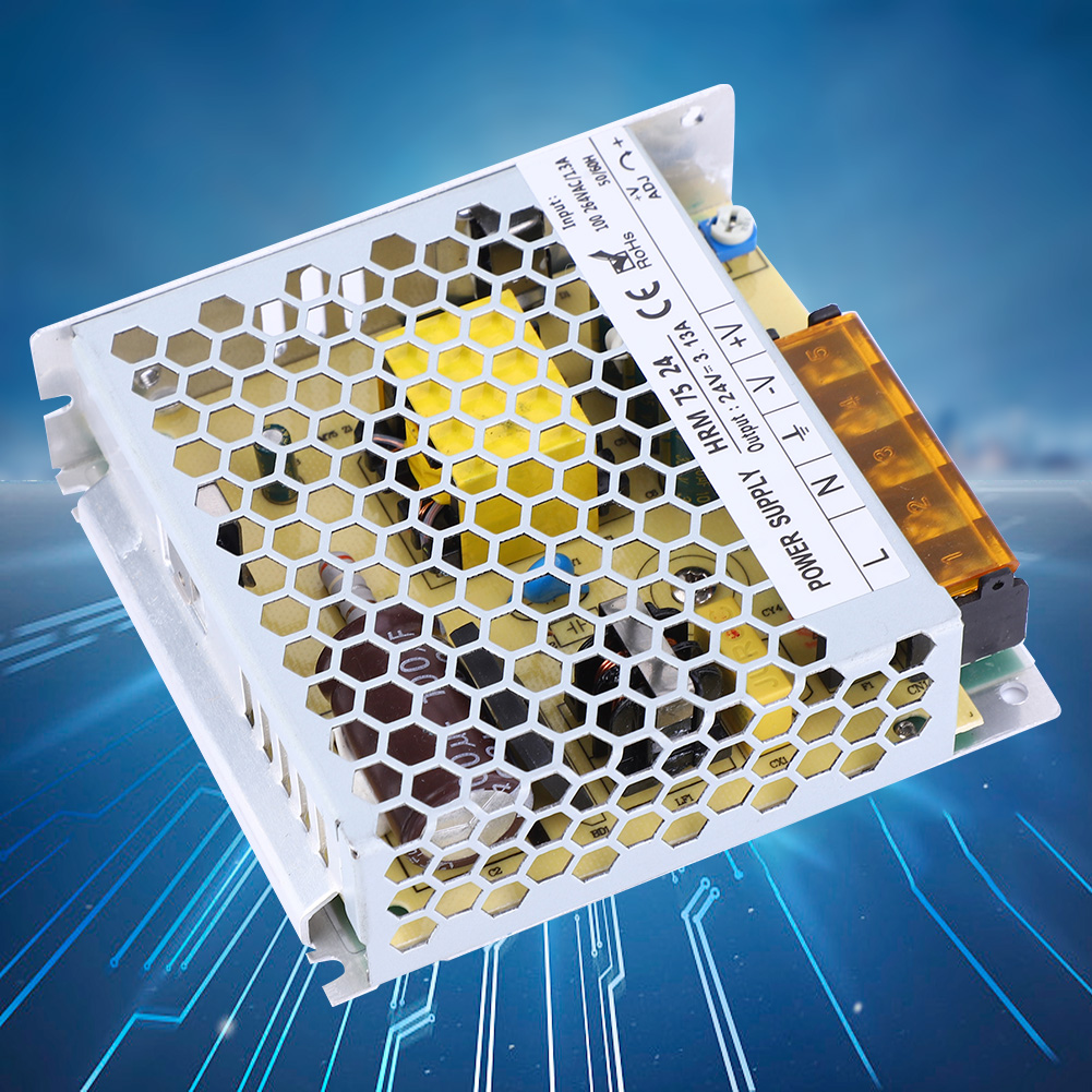 Ultraflaches Schaltnetzteil Für Den Innenbereich, 100–264 V Ac – 24 V Dc, 75 W, Für Led-streifen