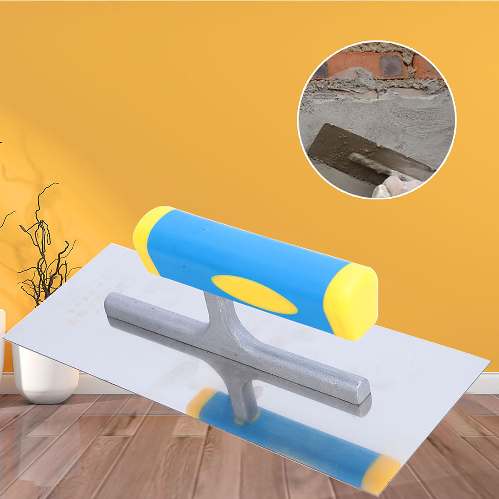 Professionelle Kelle Zum Verputzen, Nivellieren, Fliesenlegen Und Verfugen (240 Mm)