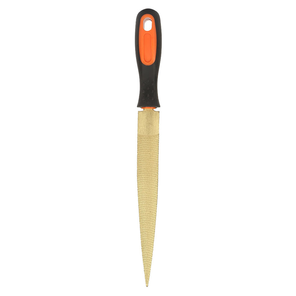 Doppelseitige Goldfeile Für Hartholz, Handfeile, Holzschnitzwerkzeug Mit Feinen Widerhakenzähnen (8 Zoll)