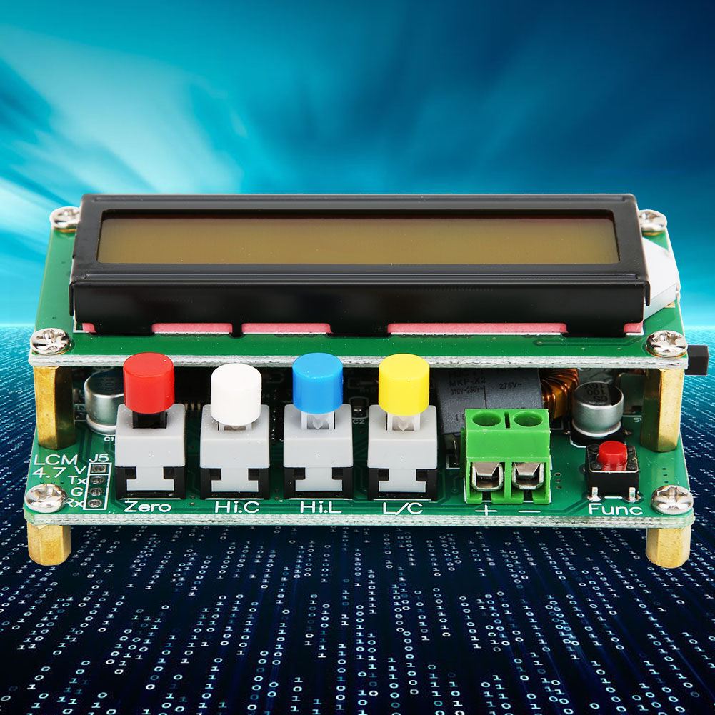 Digitales Induktivitäts- Und Kapazitätsmessgerät Mit Hoher Genauigkeit (1 Pf - 1 Μf, 1 Μh - 100 H)