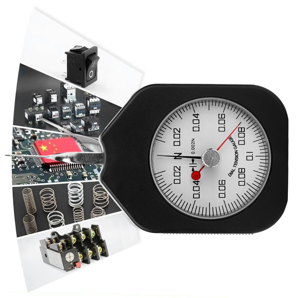 Tensiometer Mit Zwei Kunststoffzeigern, Analoges Spannungsmessgerät (szn-0.1-2)