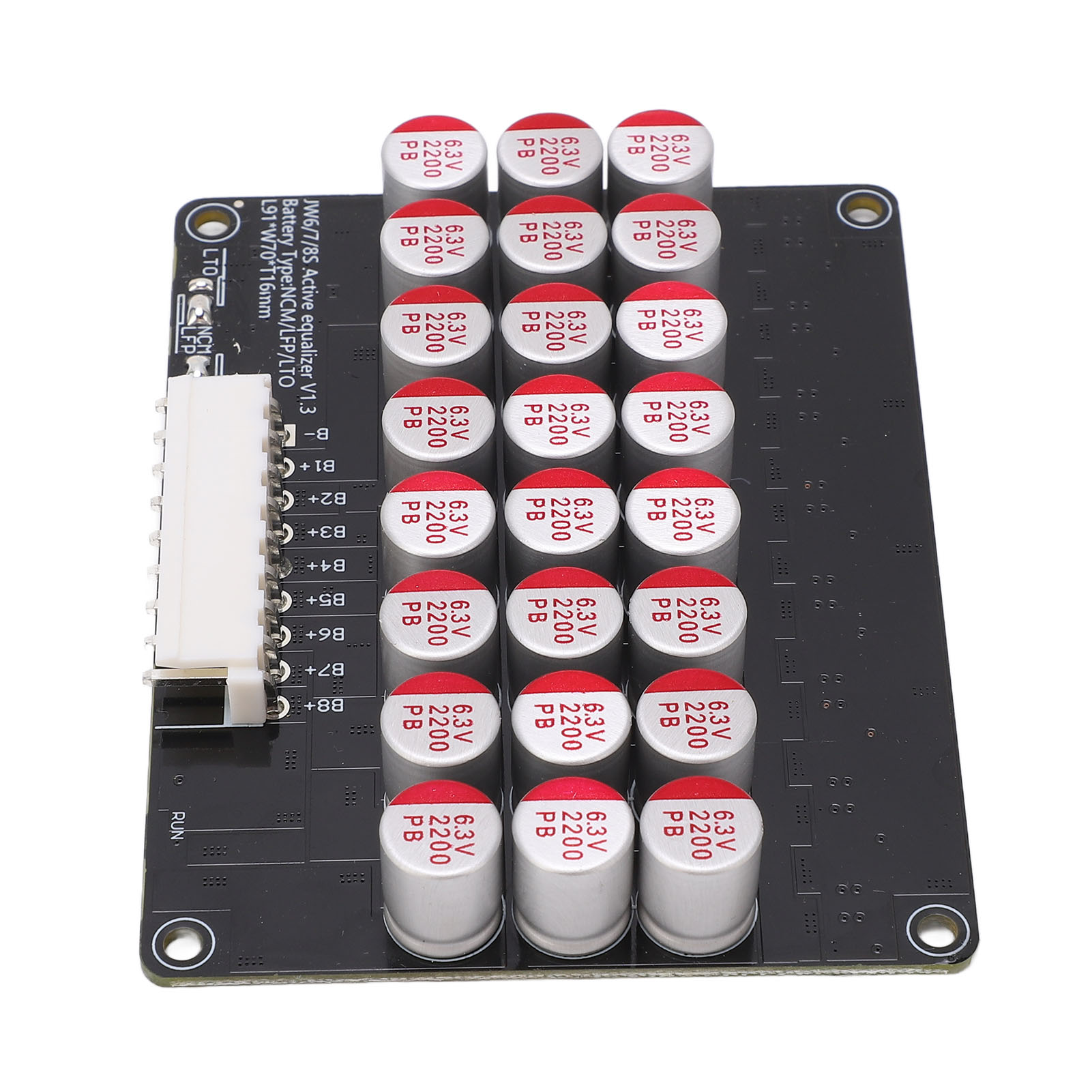 Aktiver Balance-controller 8s 5,5a Lifepo4-li-ion-lto Lithium-batterie-leistungsübertragungsplatine