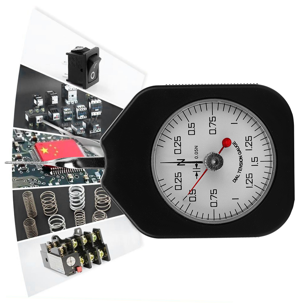 Tensiometer Mit Zwei Kunststoffzeigern, Analoges Spannungsmessgerät (szn-1.5-2)