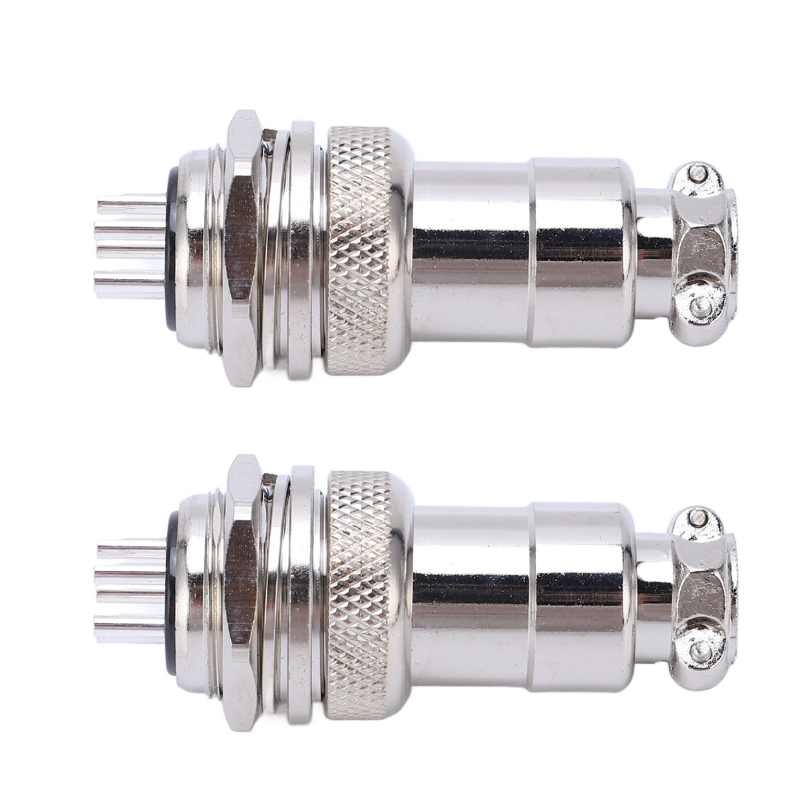 Ein Flugzeugstecker Aus Zinklegierung, Stecker Und Buchse, 20 Mm, Ac/dc 250 V, 6-polig